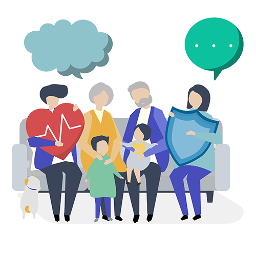 What will be the trauma insurance cover for my family?