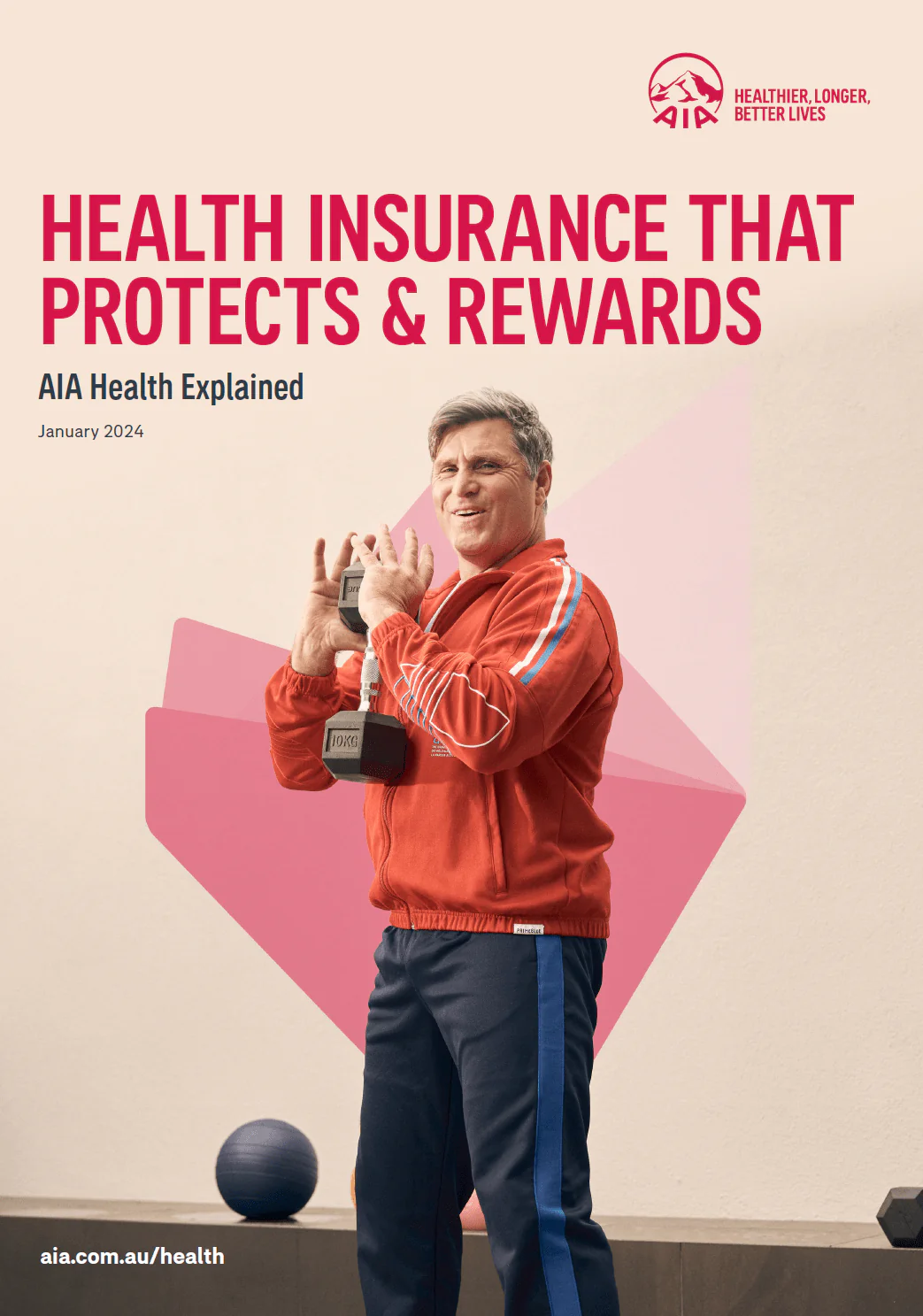 AIA Health Brochure AIA Health Insurance which protects and rewards